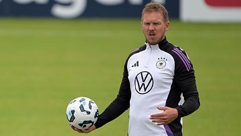 Julian Nagelsmann will Spaß und Fleiß auch gegen Holland sehen.