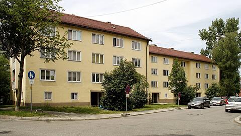Ein Wohngebäude der Gewofag in München.
