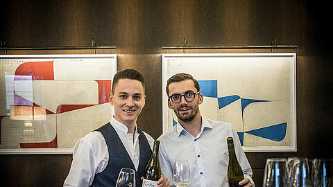 Markus Hirschler (l.) und Stefan Grabler.