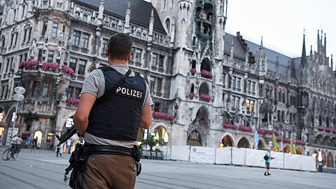 Auch 2016 gab es für die Polizei in München wieder viel zu tun.